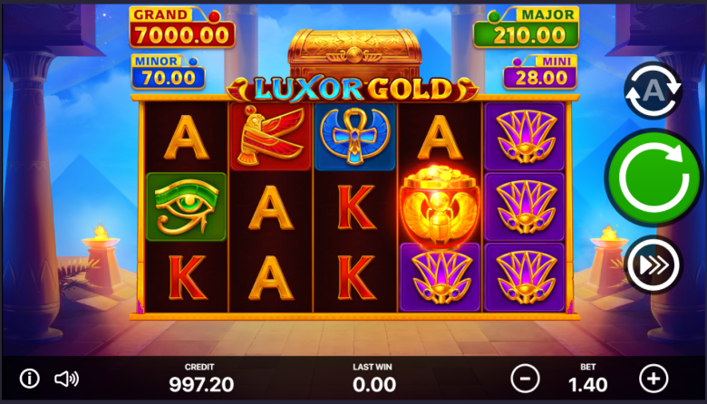 Luxor Gold Hold and Win (Playson)