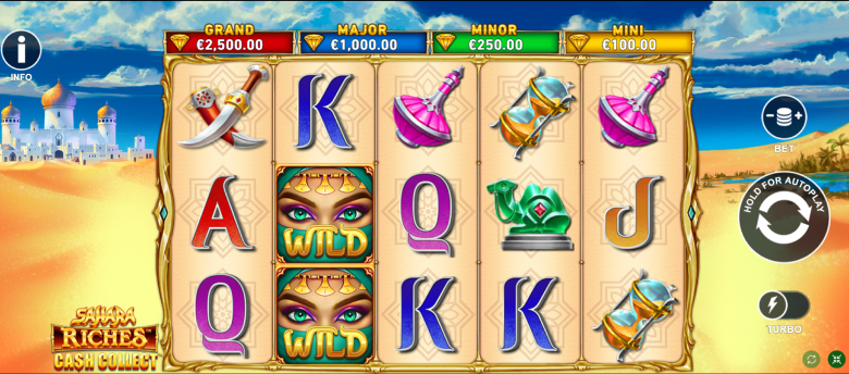 Sahara Riches Cash Collect (Playtech) 